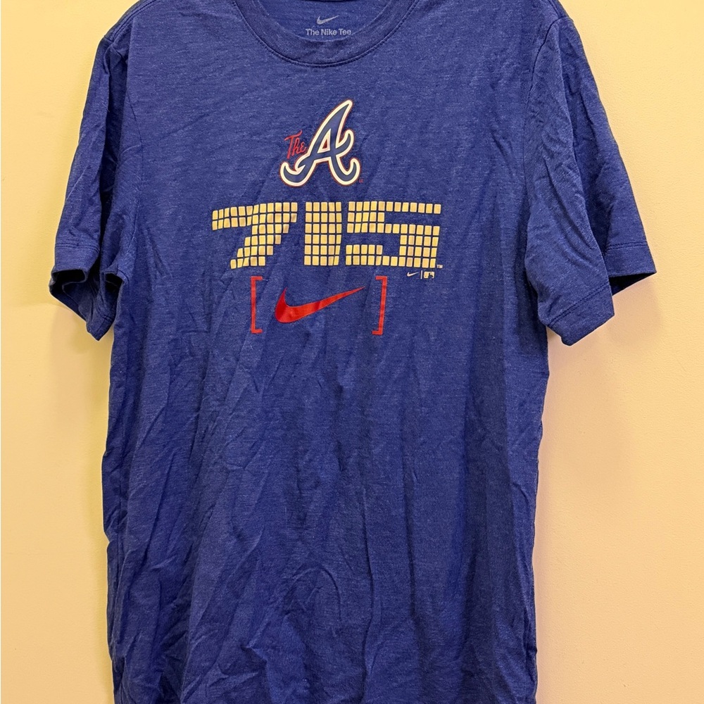 Atlanta Braves Blue Nike Women’s Graphic T-Shirt